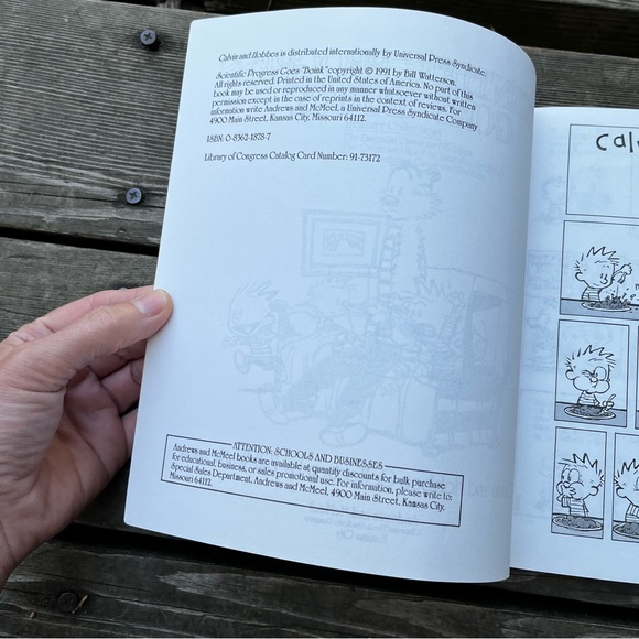 Calvin & Hobbes 3 Book Vintage Collection By Bill Watterson - Picture 12 of 16